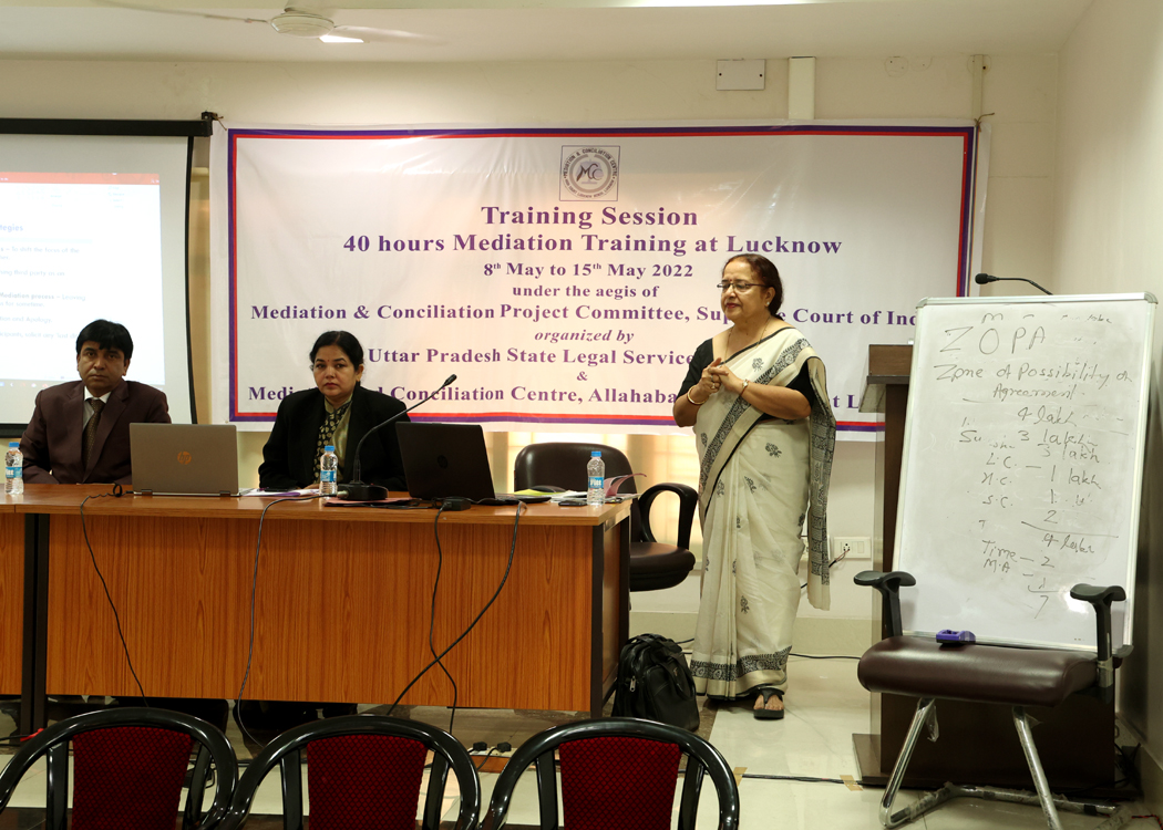 Velidictory session of 40 hours training program dated 15.05.2022
